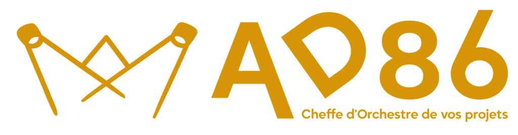 Logo AD86-sans fond-logo horizontal dore╠ü