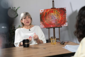 Séance photo après tournage